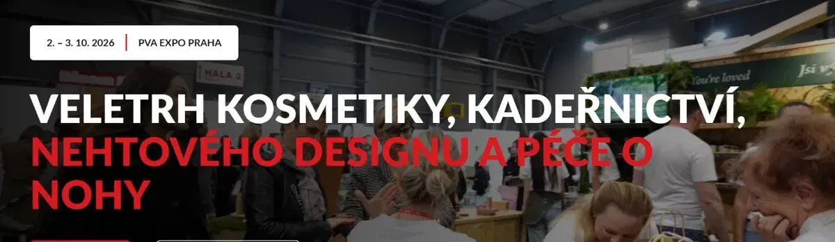 2 vstupenky na veletrh FOR BEAUTY