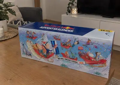 Redbull adventní kalendář