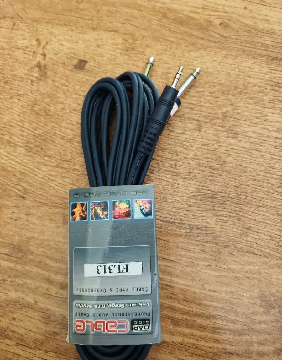 Audio adaptérový kabel DAP Audio FL313,čti popis