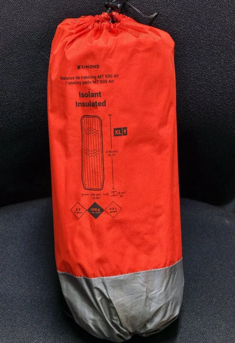 Turistická nafukovací izolující karimatka Simond XL