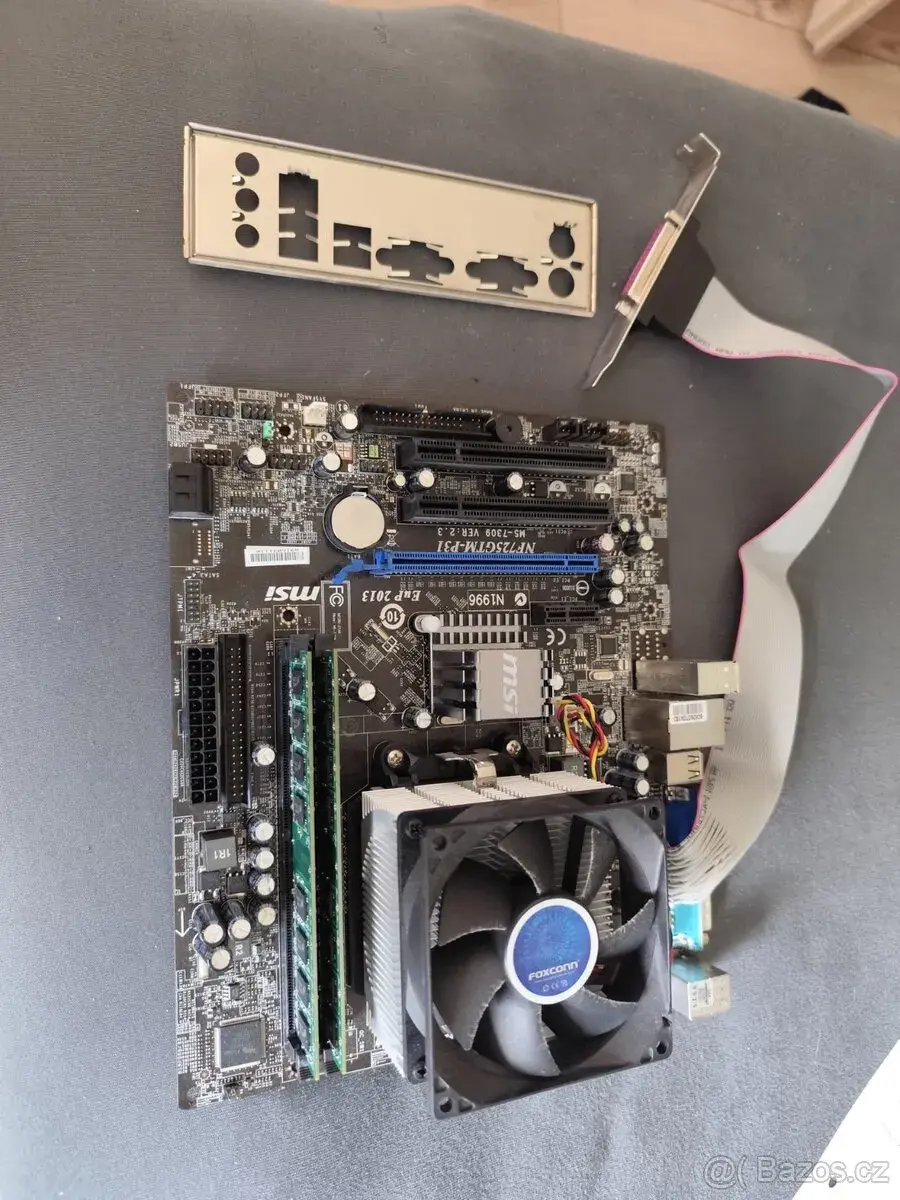 MSI-NF725GM-P31 + CPU Athlon 64 X2 2,1GHz+RAMM 4GB