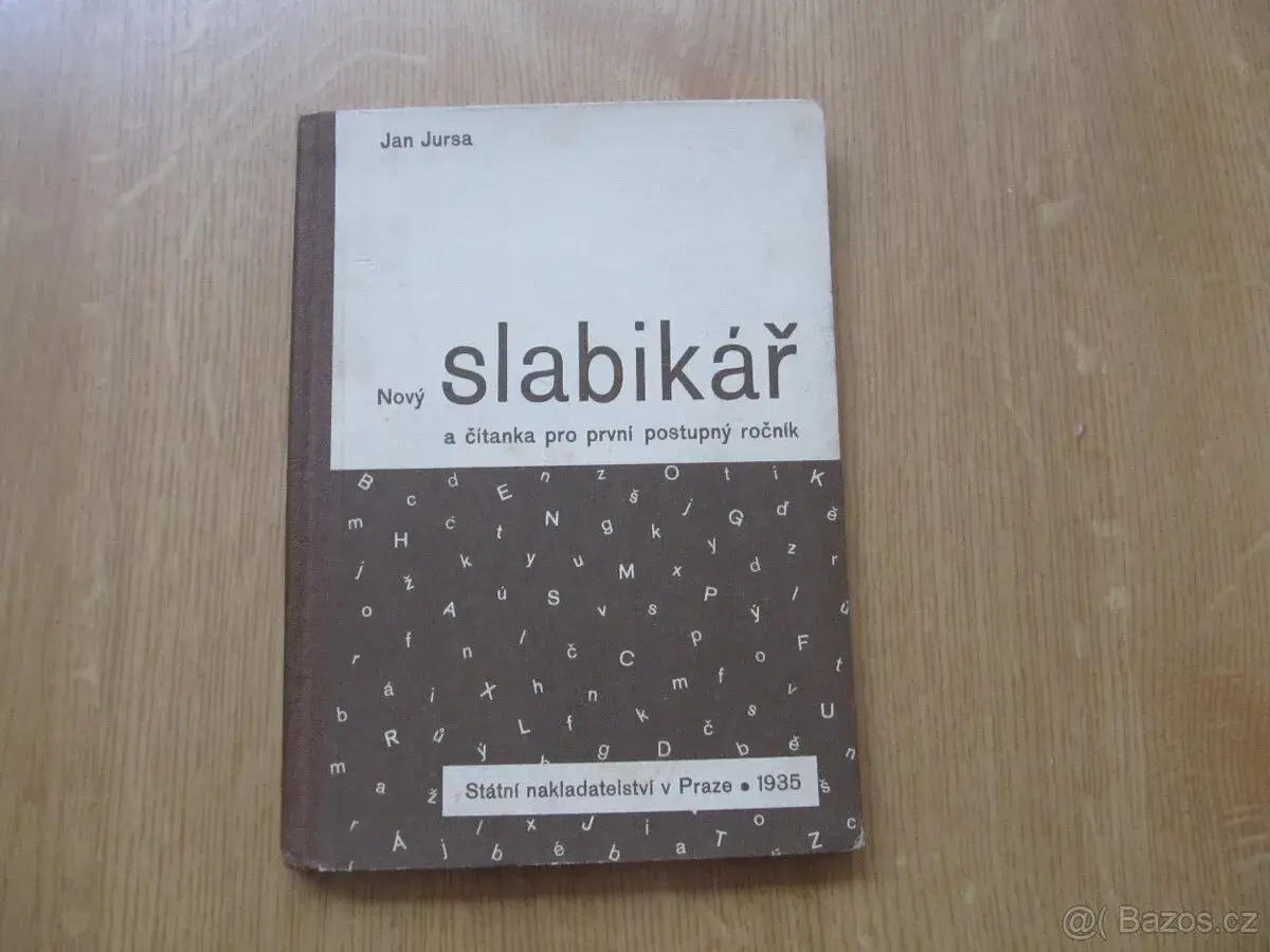 Nový Slabikář Jursa - 1935