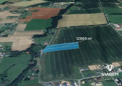 Pole 12 869 m², Podíl 9 % o výměře 1 206 m²