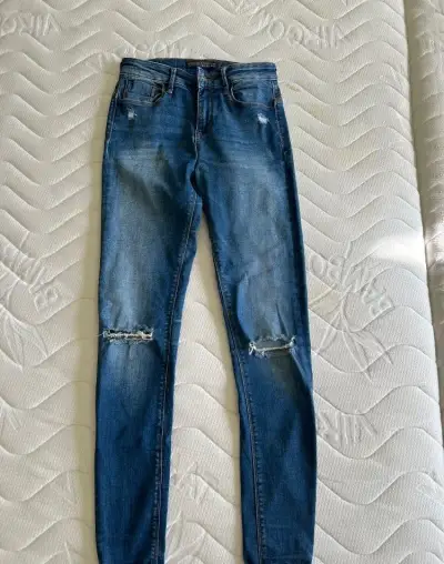 Dívčí rifle Bershka velikost 36