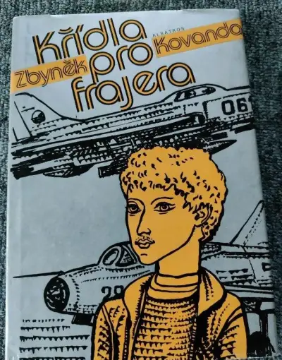 Křídla pro frajera_čs. retro kniha z 80. let