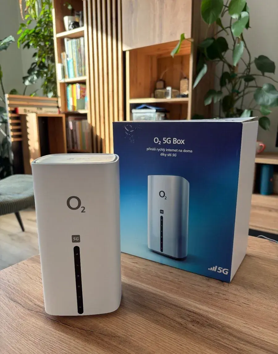 O₂ 5G Box – 5G Wi-Fi 6 modem/router