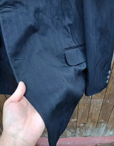 Pánský oblek černý (postava 170cm)
