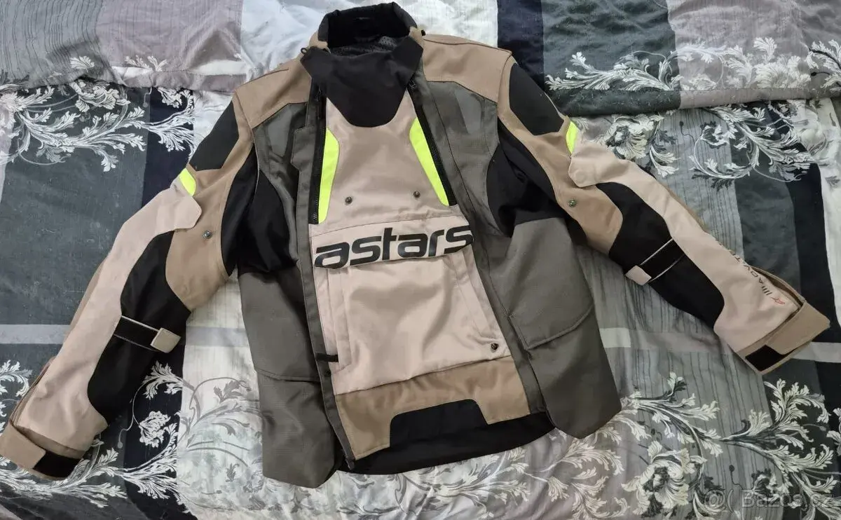 Alpinestars Halo Drystar komplet – bunda + kalhoty stav