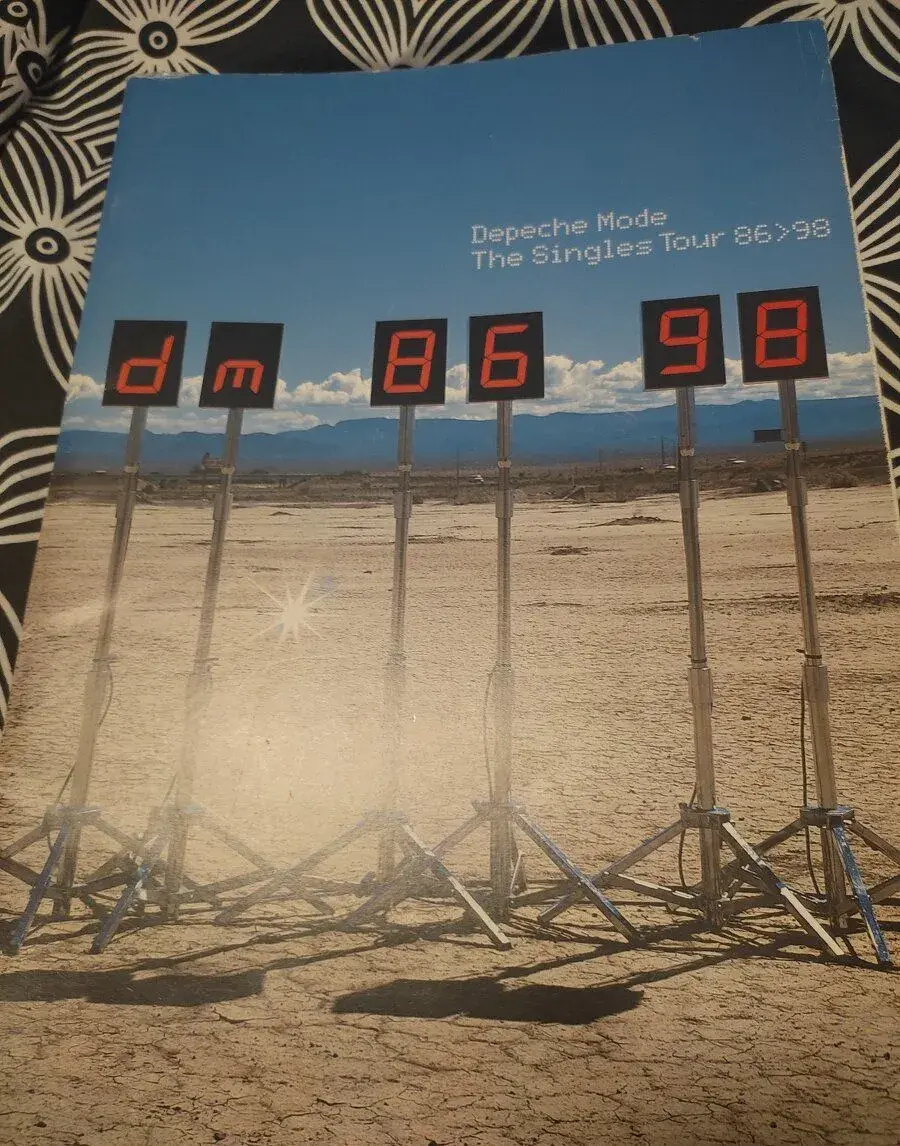 Depeche mode tour book