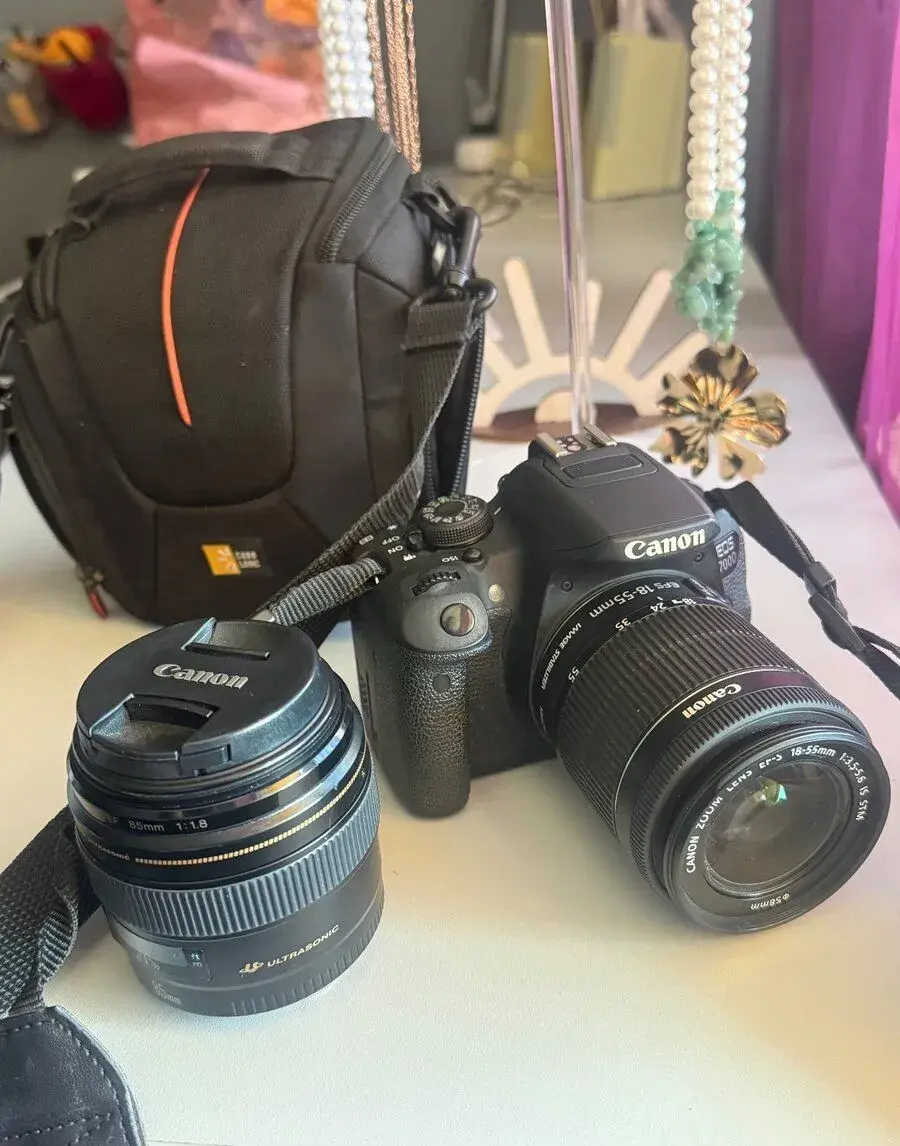 Canon 700D + objektivy