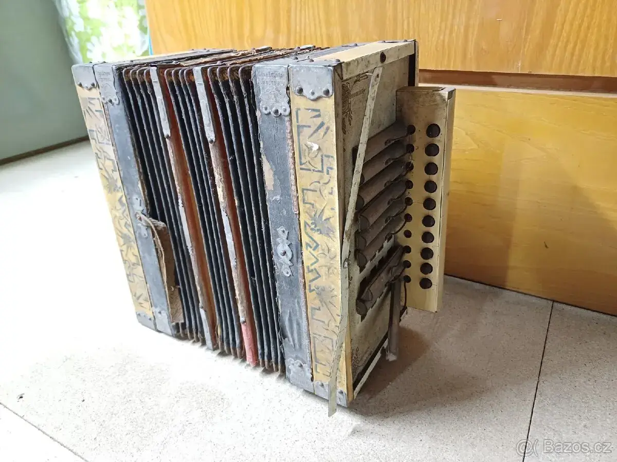 Akordeon harmonika Gebr Ludwig