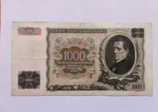 1000 Korun Československých 1934