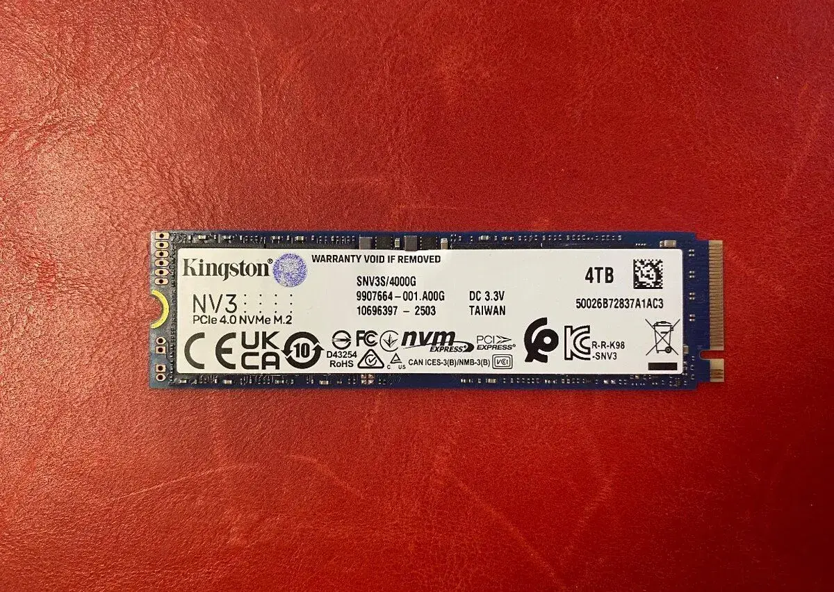 KINGSTON SNV354000G 4 TB M.2 NVMe SSD - NOVÝ