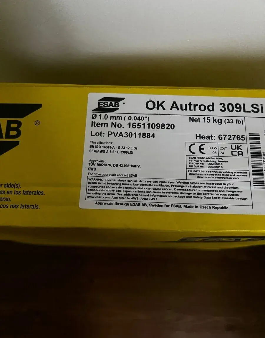 Nerezový svařovací drát ESAB OK Autrod 309LSi 1.0mm (15kg)