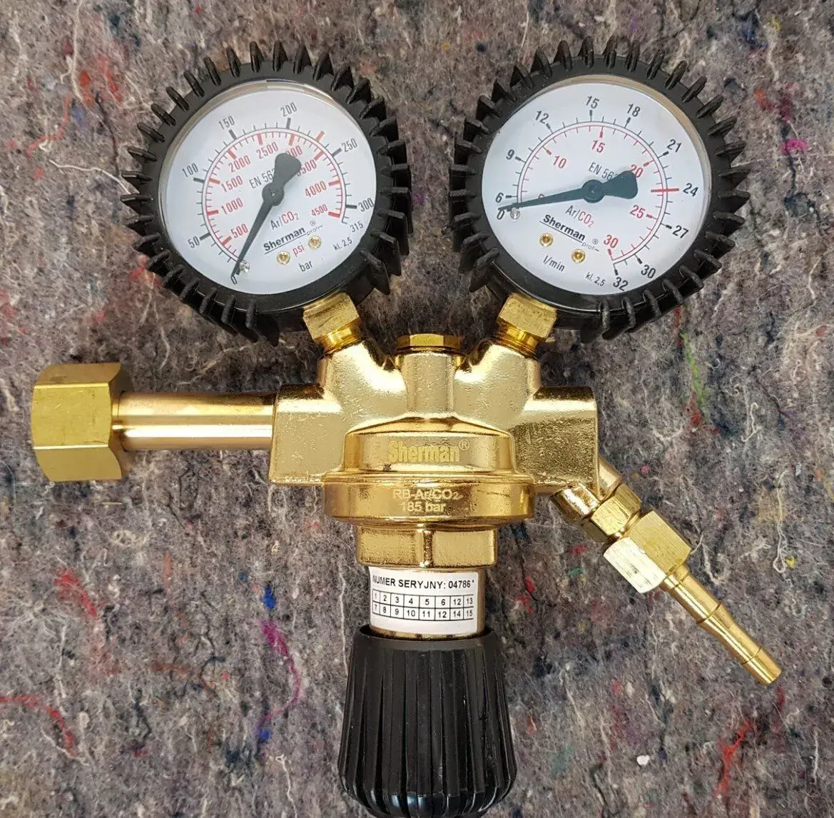 Nový profi redukční ventil Sherman TURBO Ar/CO2