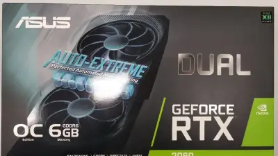 Asus DUAL RTX2060 O6G EVO