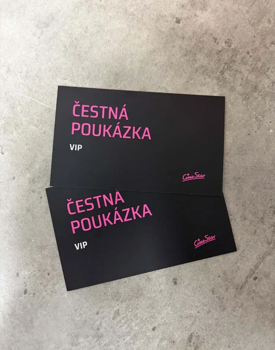 CineStar: 2x VIP poukázka