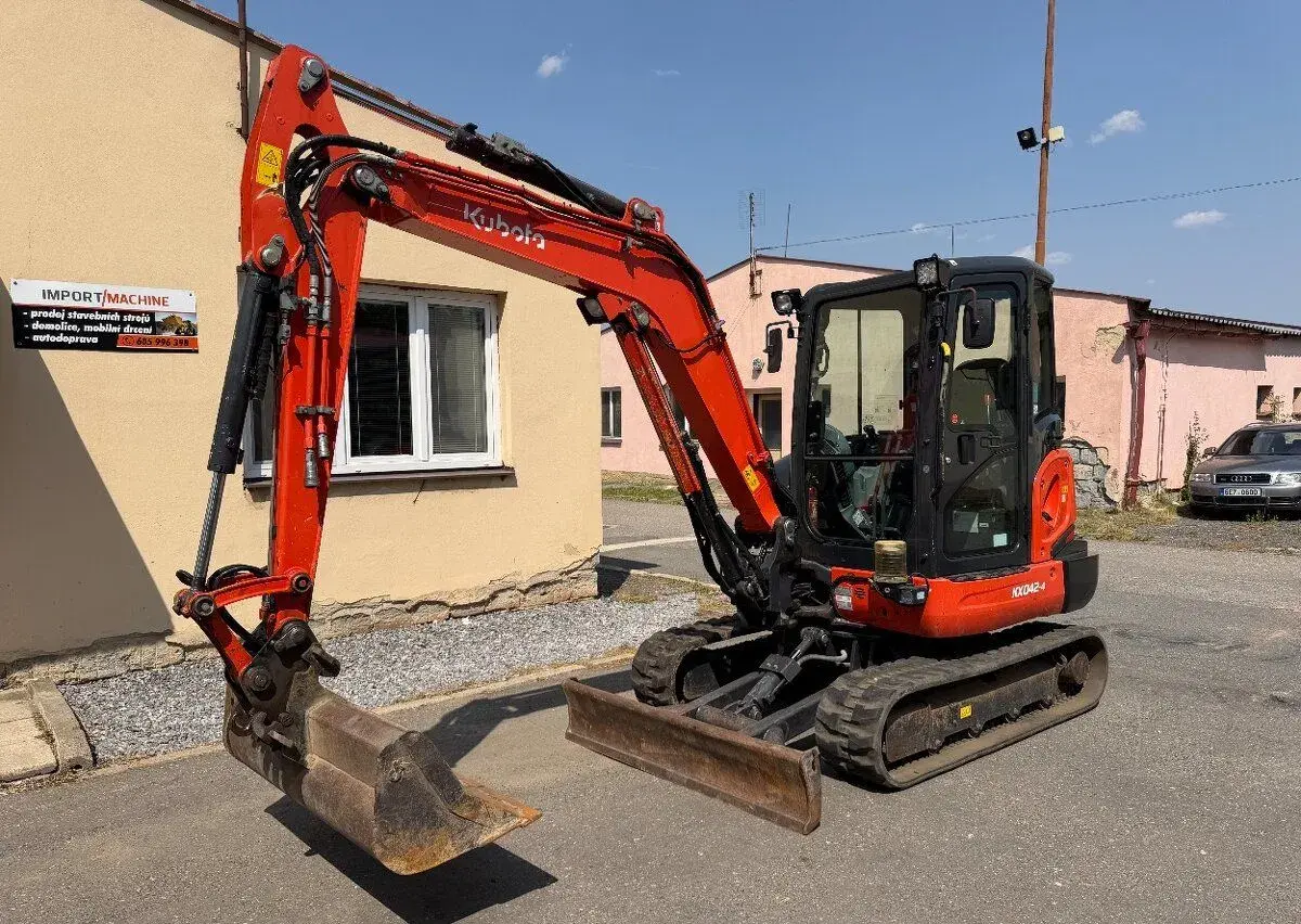 Pasový Bagr Kubota KX042-4,r.v.2020, Centrální mazání
