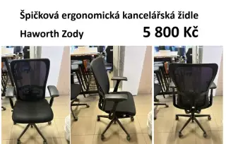 Špičkovou kancelářskou židli Haworth Zody