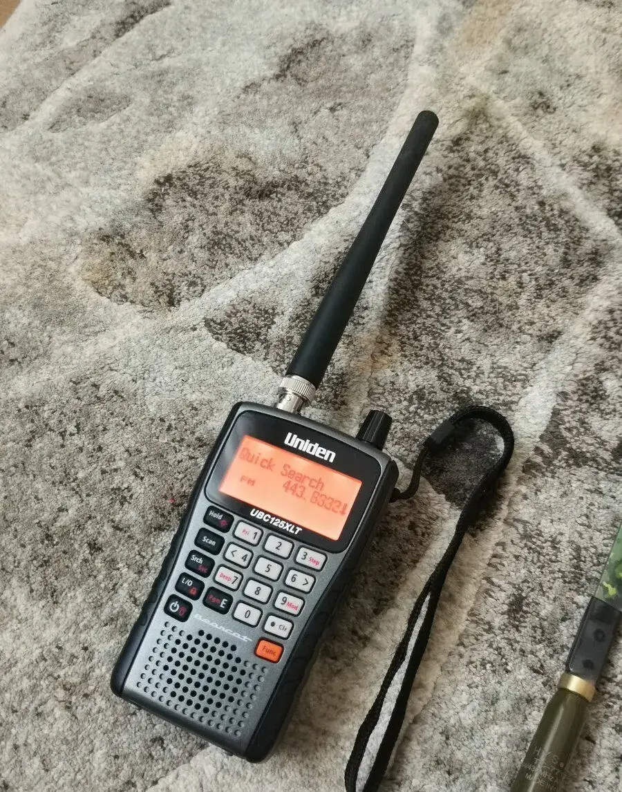 Uniden - UBC125XLT - Scanner + antena