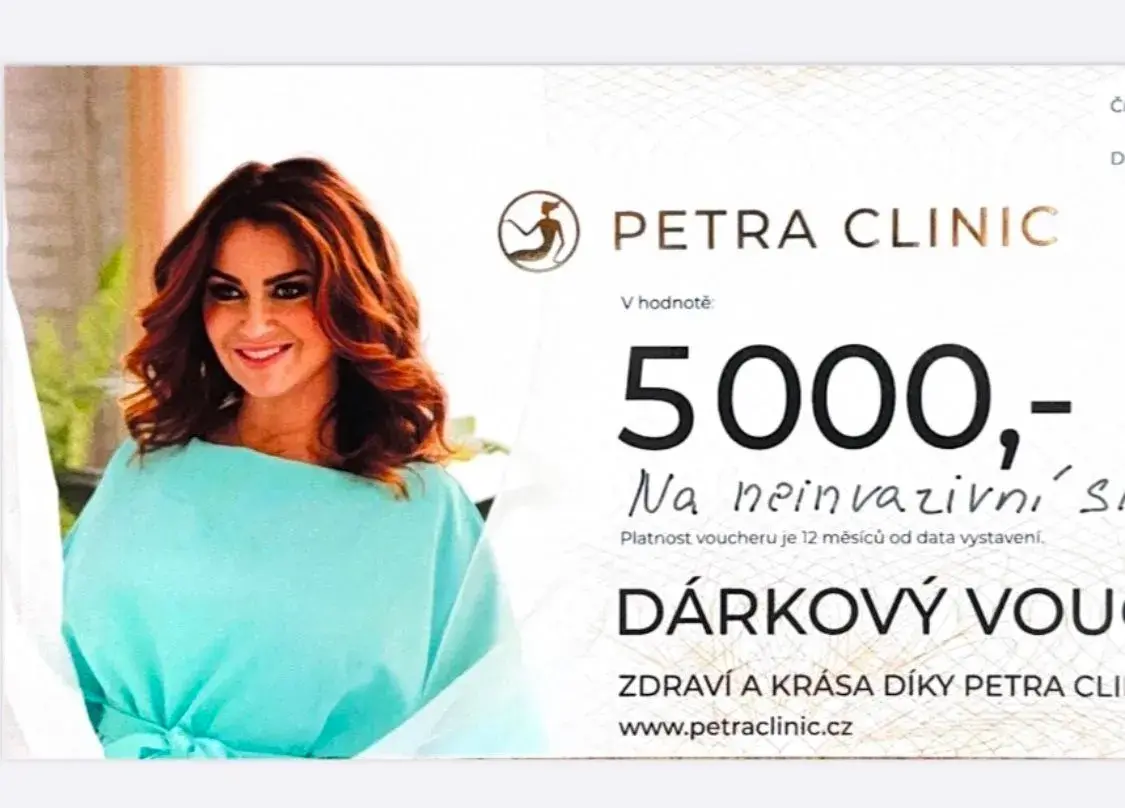 Voucher PETRA CLINIC na neinvazní služby