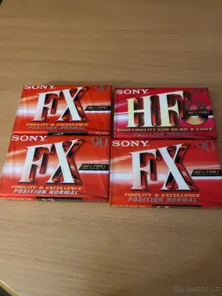 Kazety SONY