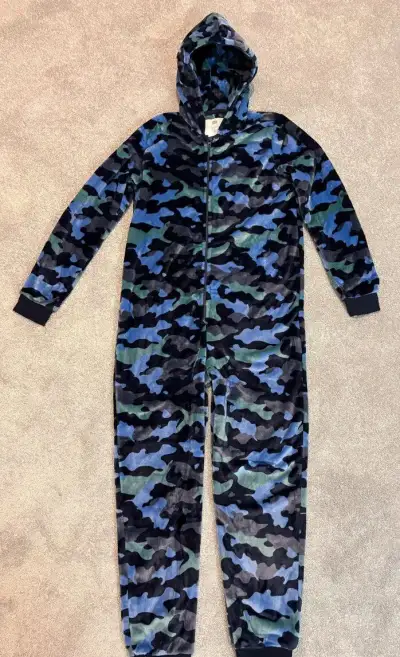 Plyšový overal army