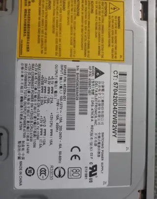 Zdroj HP 475W