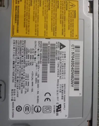 Zdroj HP 475W