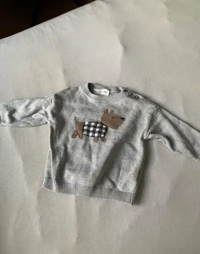 Dětské oblečení svetr mikina body