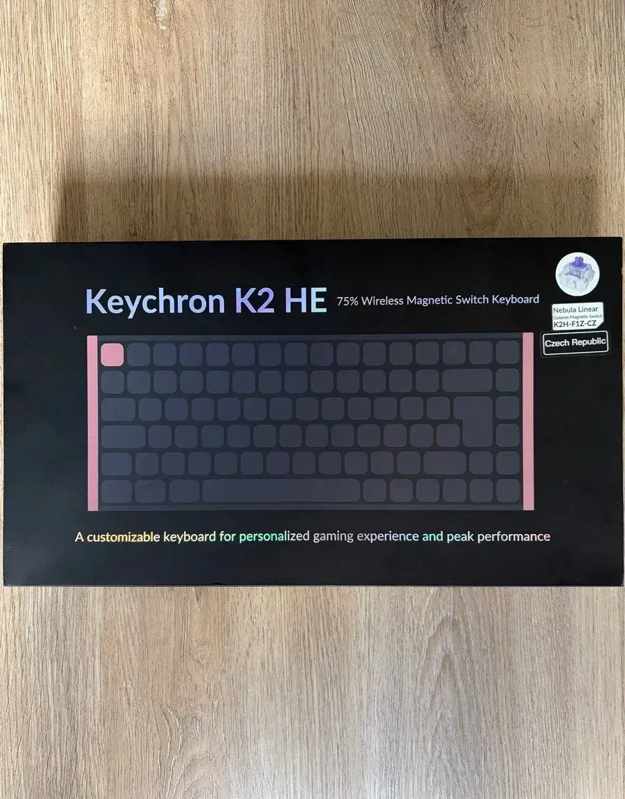 Herní klávesnice Keychron K2 HE