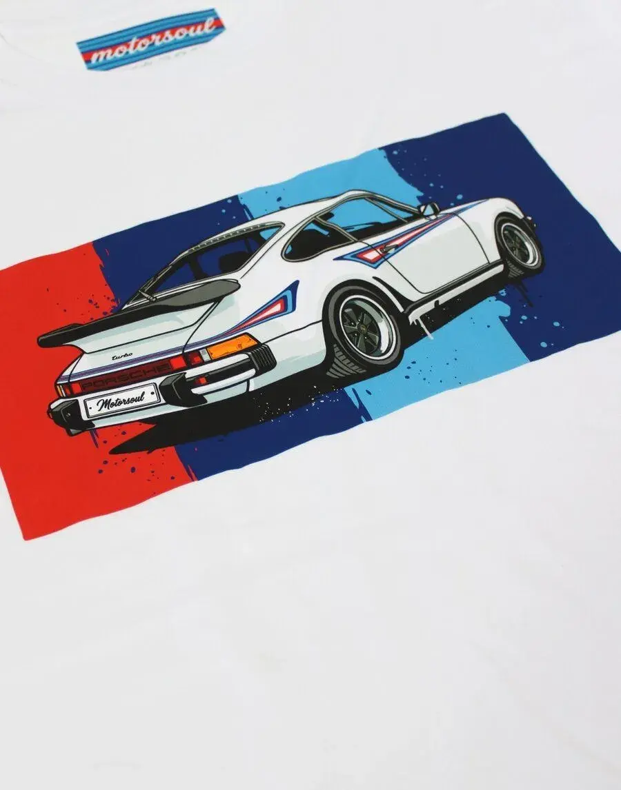 Stylové tričko Porsche 911 930 Turbo – velikost M