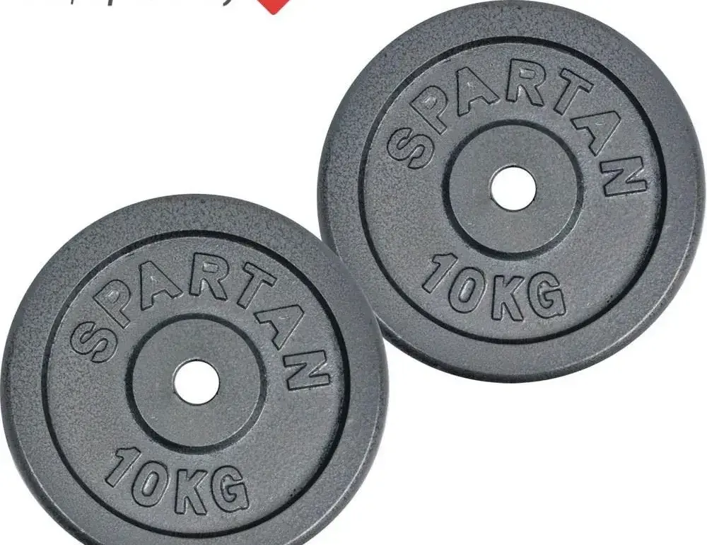 Dva litinové kotouče SPARTAN o váze 10ks