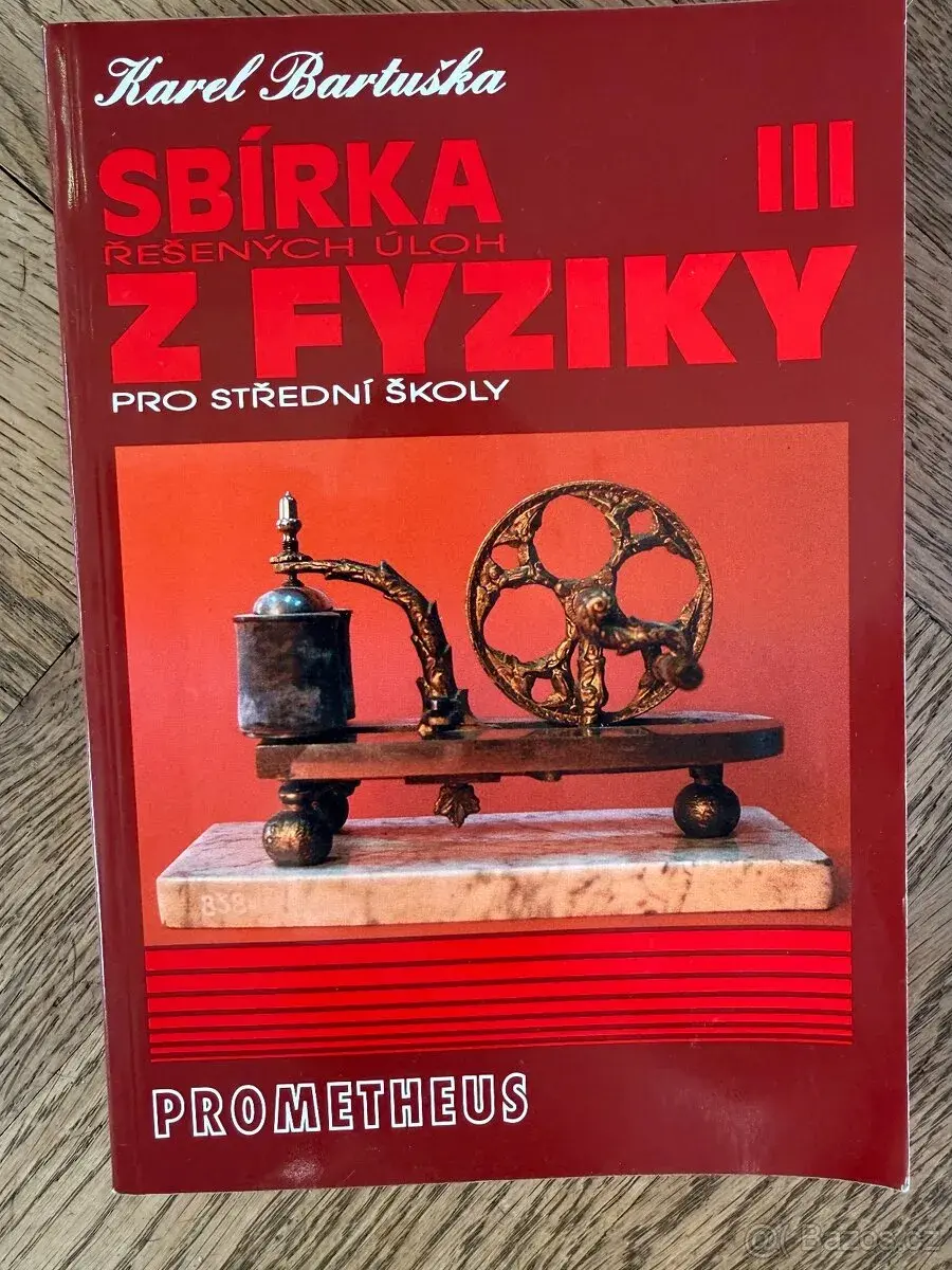 Kniha učebnice Sbírka řešených úloh z fyziky III NOVÁ