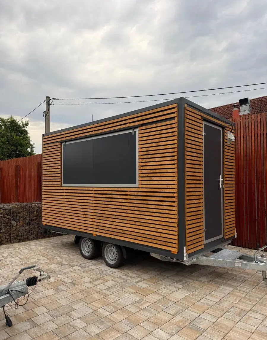 Výroba gastro přívěsu / Food Trucku / Pojízdné prodejny ČR