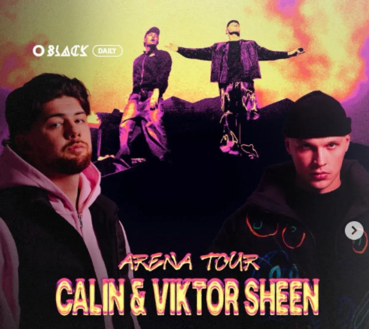 Vstupenka Viktor Sheen a Calin-Brno 31.1.2027