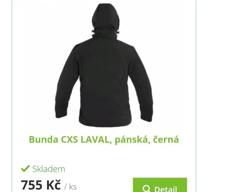 Pracovní softshellová bunda vel.xxl
