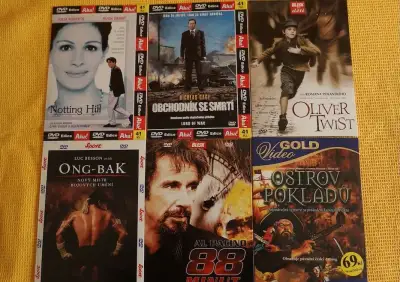 Na výběr z 800 DVD české i zahraniční filmy, pohádky NOVÉ 3