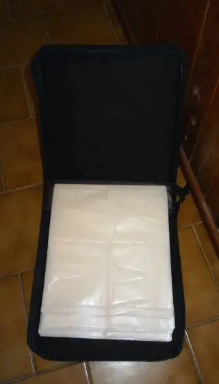 Box na 100 CD plátěný