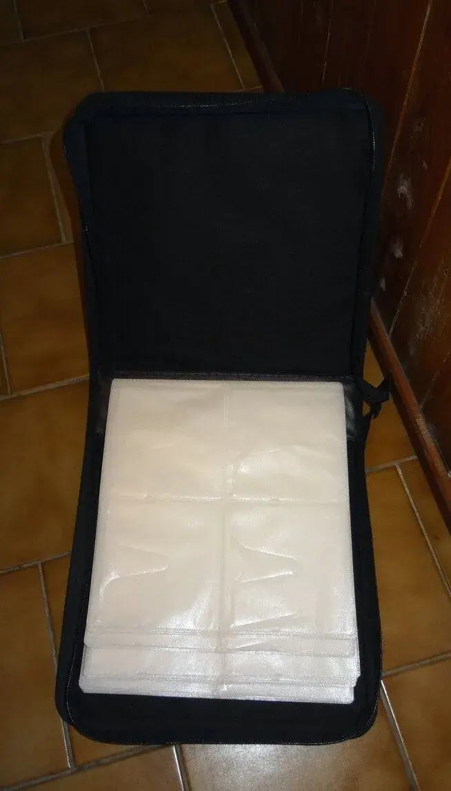 Box na 100 CD plátěný