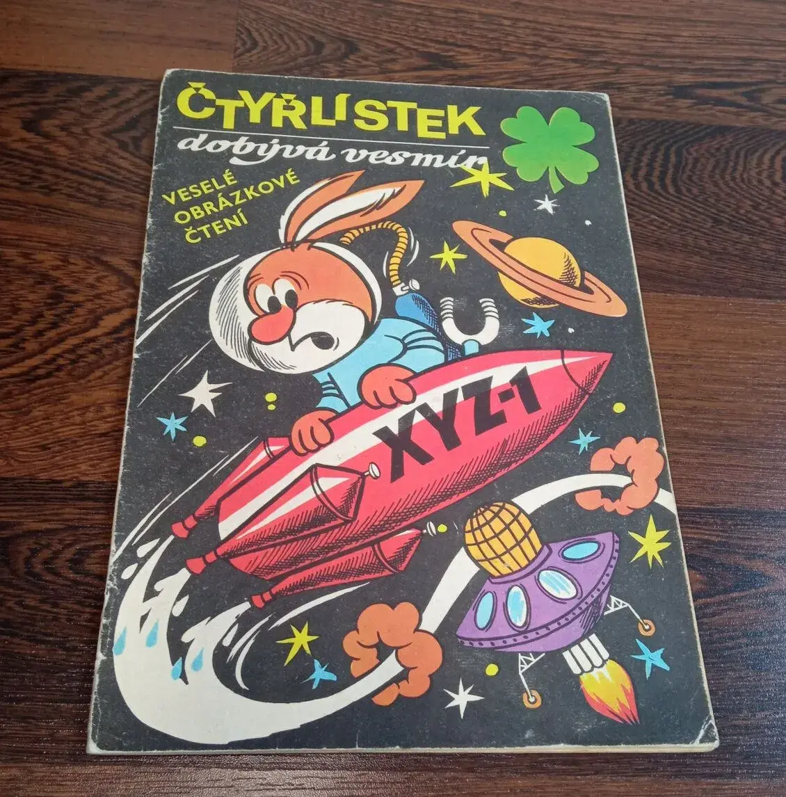 Čtyřlístek dobývá vesmír č. 4 z r. 1969