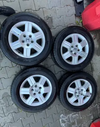 Originální alu kola Honda R16 5x114.3 s pneu (CR-V, Accord,