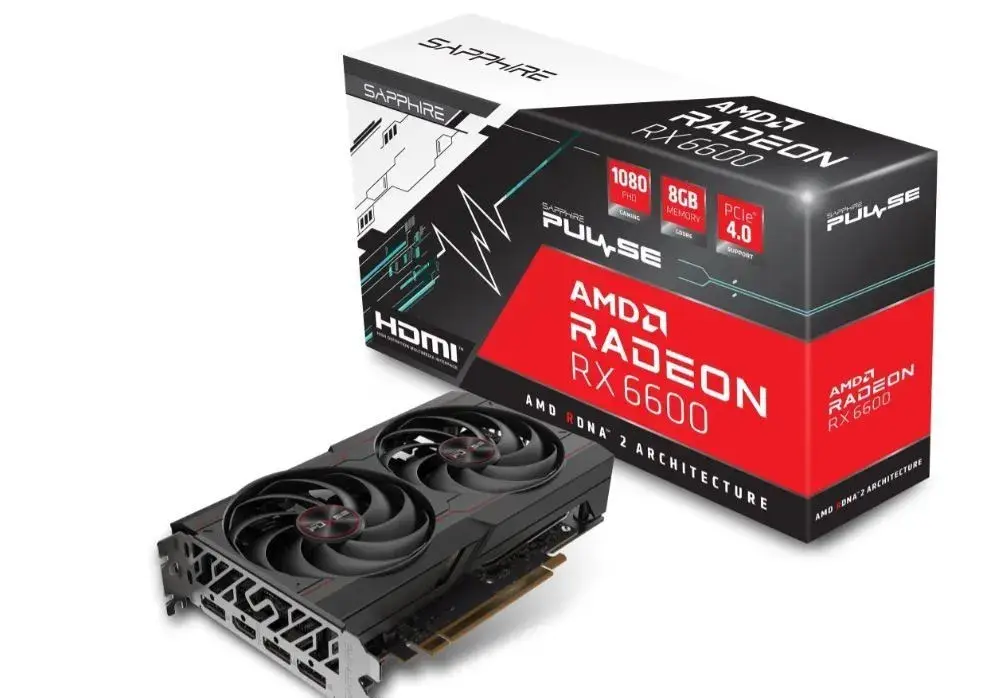 SAPPHIRE PULSE Radeon RX 6600 8GB