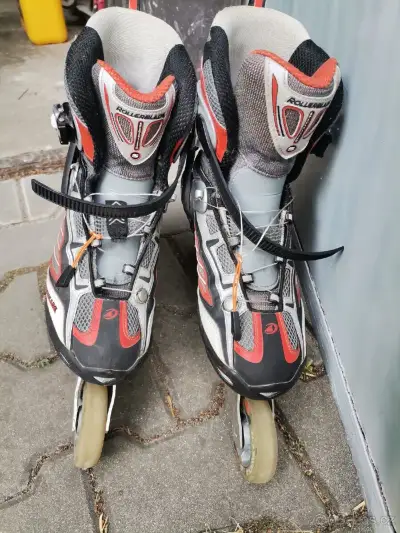 Inline brusle Rollerblade,rychloupínací systém vel.42