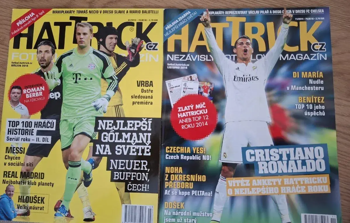 2x časopis Hattrick