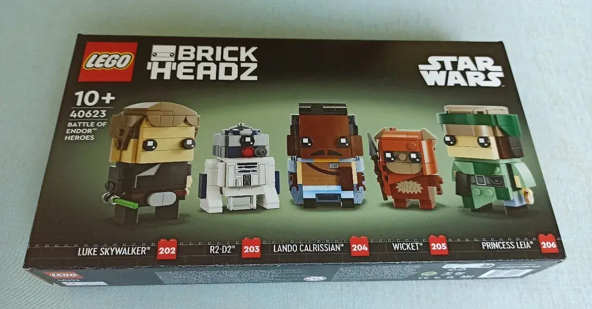 LEGO Brickheadz 40623 Hrdinové bitvy o planetu Endor