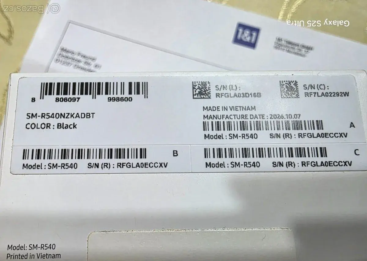 Sluchátka Samsung Galaxy Buds4 nove nerozbalené SM-R540