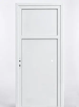 Plastové užitkové dveře BASIC plné 98x198x7 nové