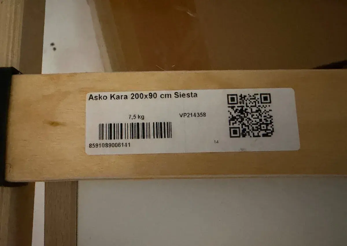 Lamelový rošt 90×200 cm (ASKO Kara) – jako nový