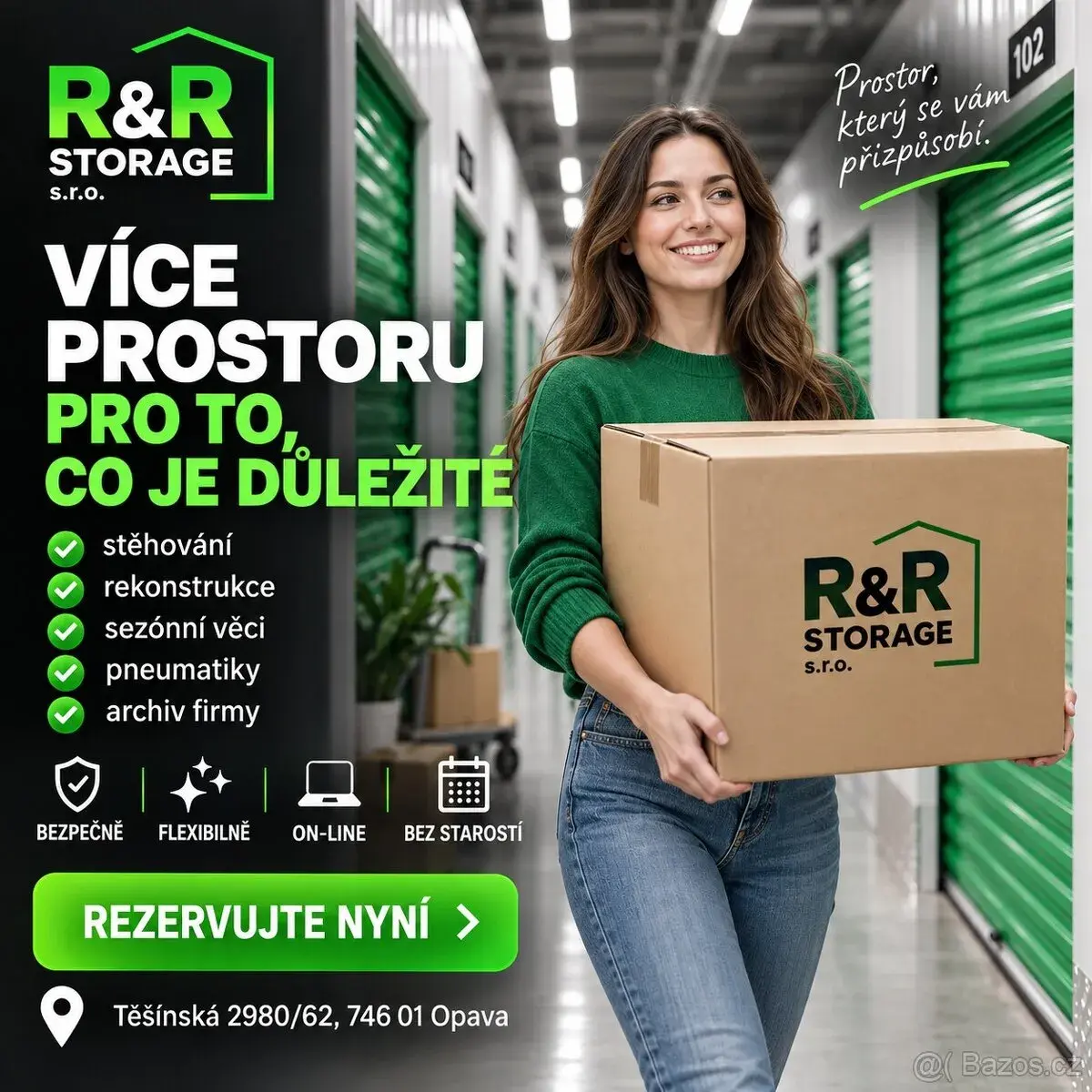 Pronájem skladových kojí v Opavě